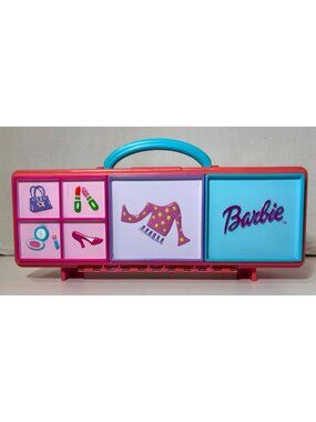Barbie Portable Accessories Case With Over 50 Miniature Doll Accessories